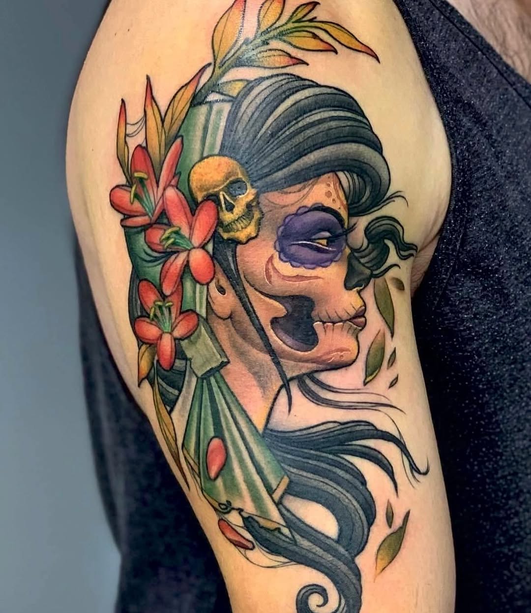 Tattoo by @alexrockoff โ neo_traditional, realism