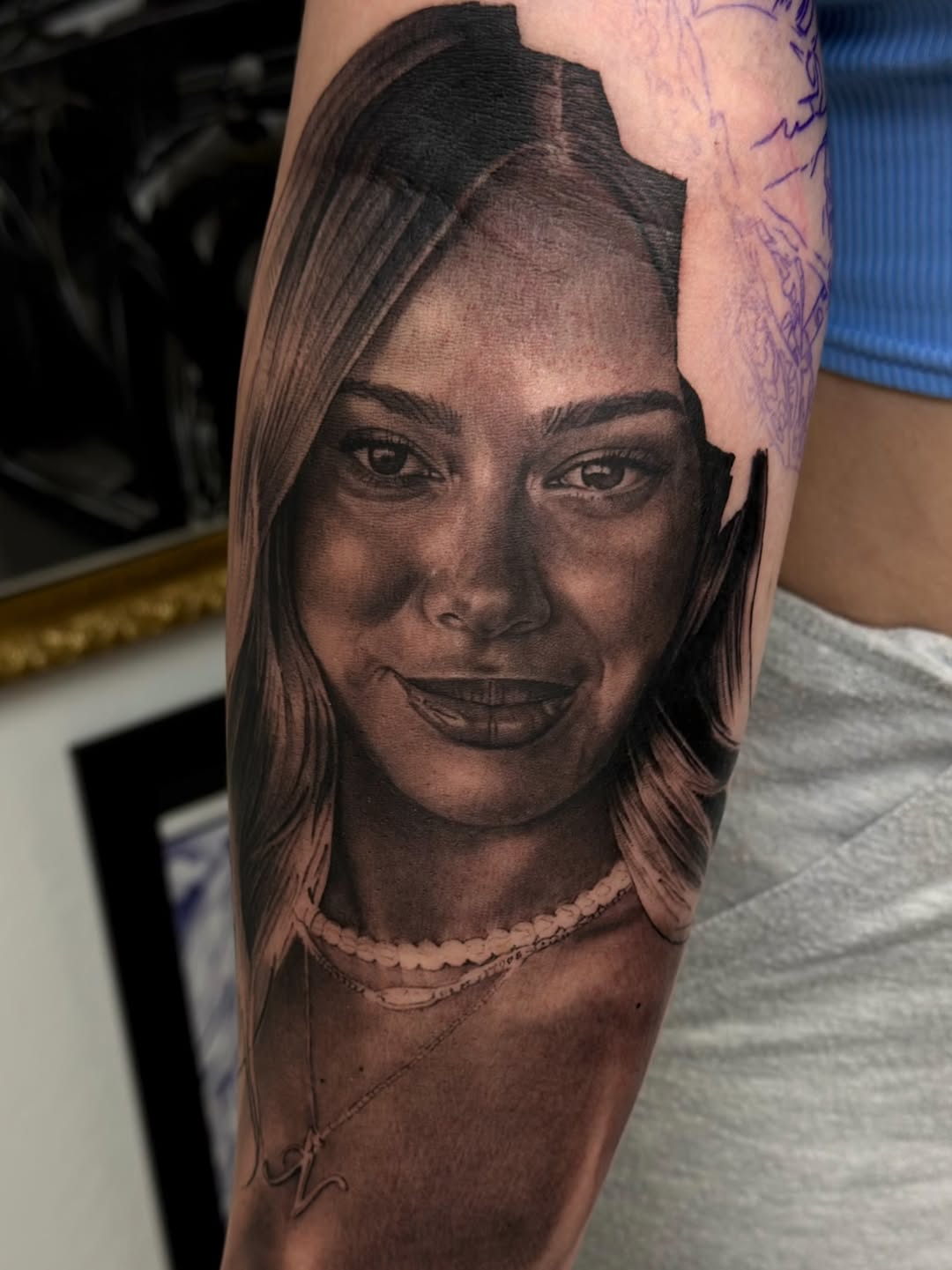 Tattoo by @richie_moreno_tattoo — realism, black_and_grey
