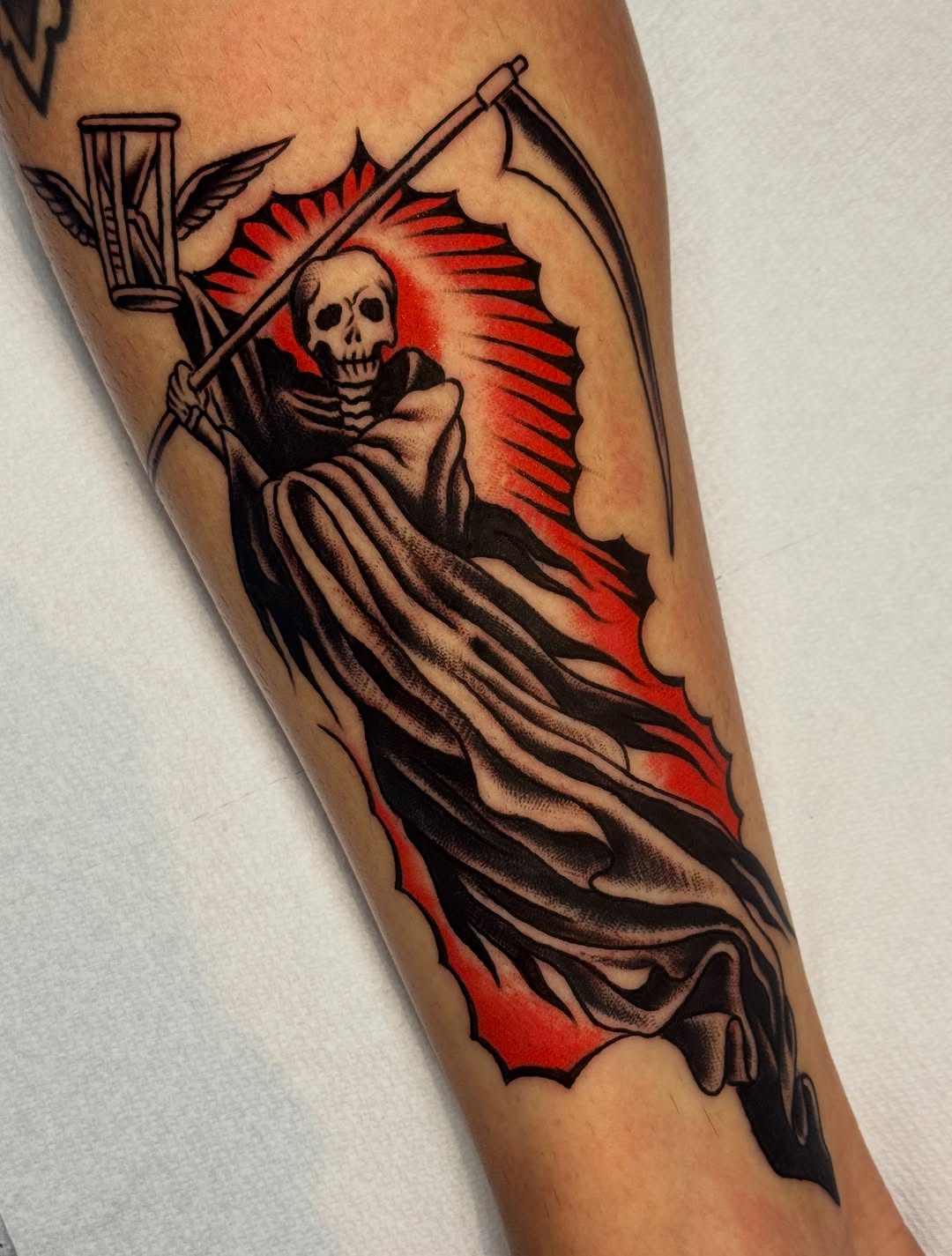 Tattoo by @pavelbrodsky — american_traditional, illustrative