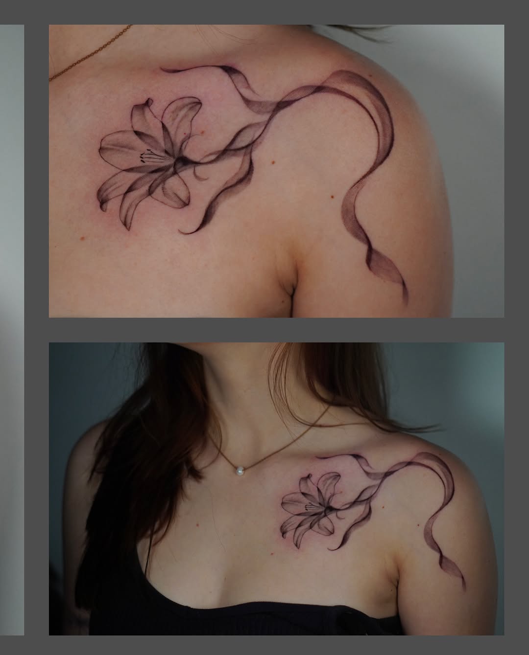 Tattoo by @stephaniessart — fine_line, black_and_grey