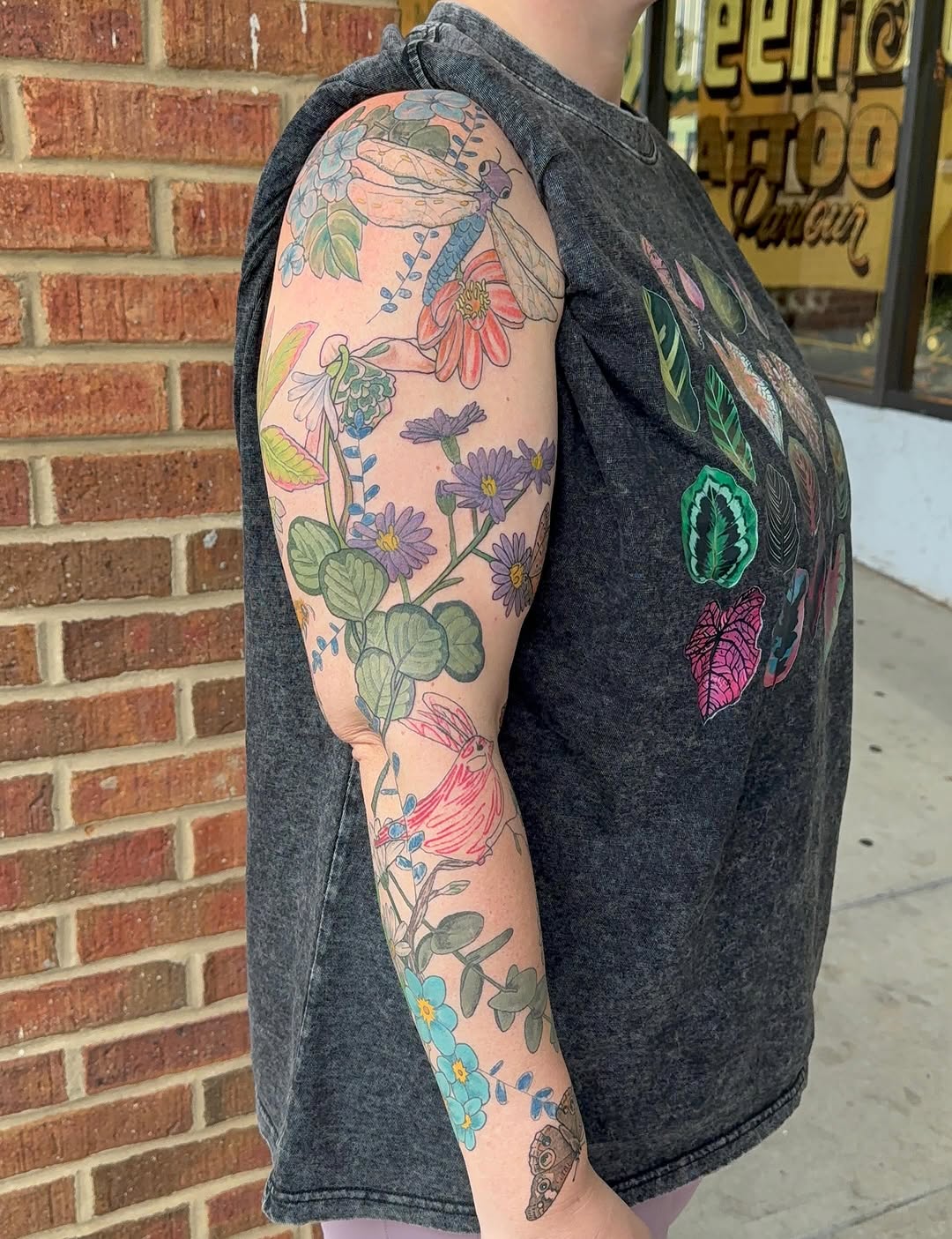 Tattoo by @mcdavistattoos — illustrative, fine_line