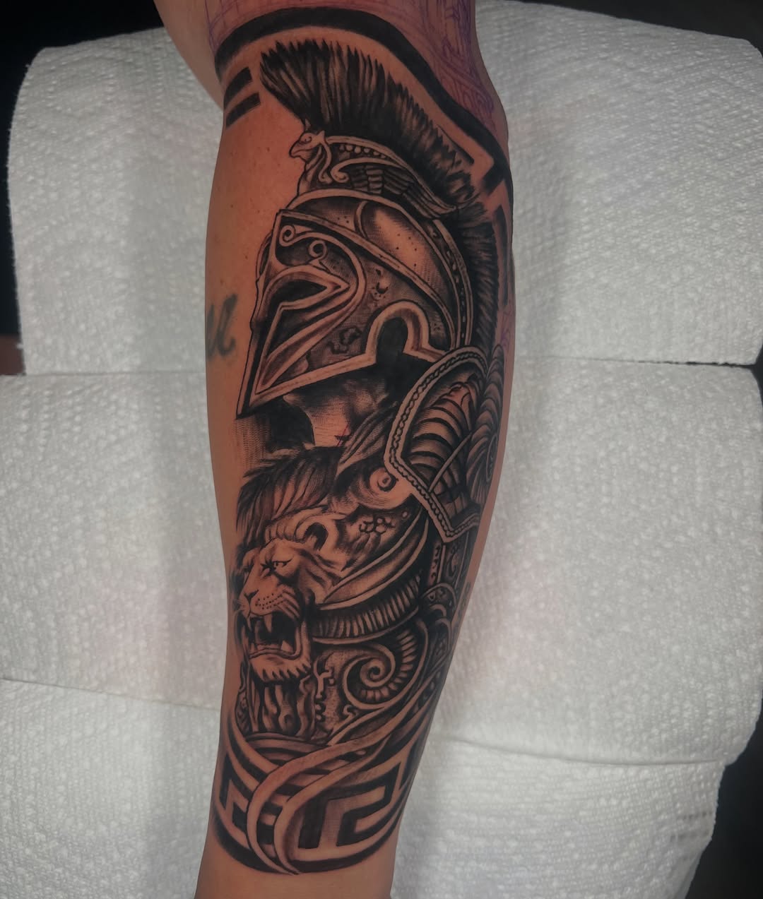 Tattoo by @joecorraltattooer โ realism, black_and_grey