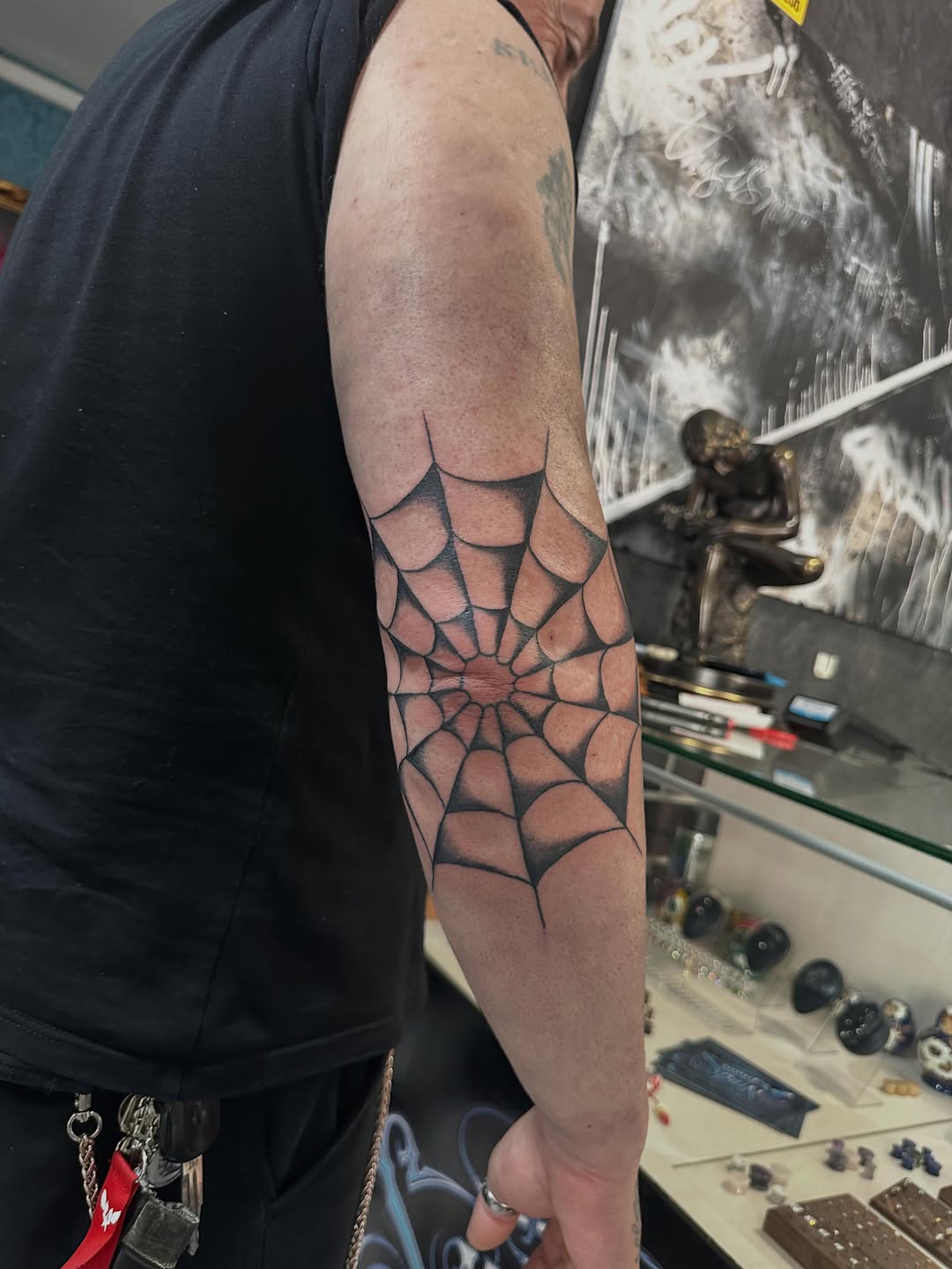 Tattoo by @kunaytattoo_ — black_and_grey