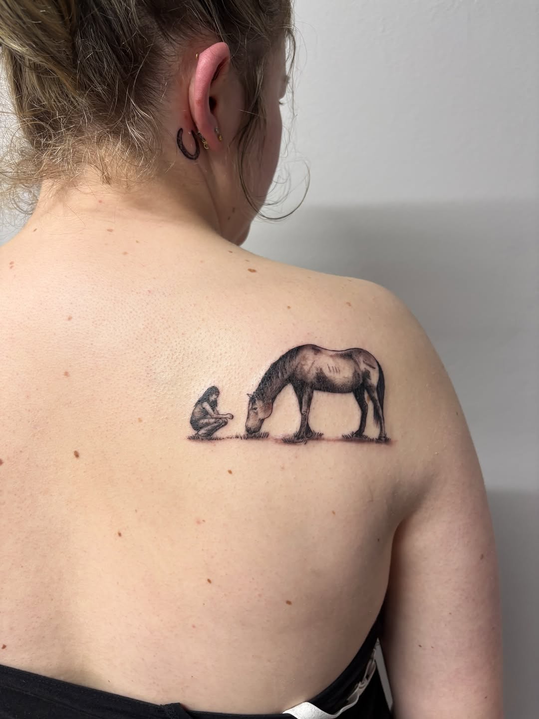Tattoo by @artbyaimeedaniels — realism, black_and_grey