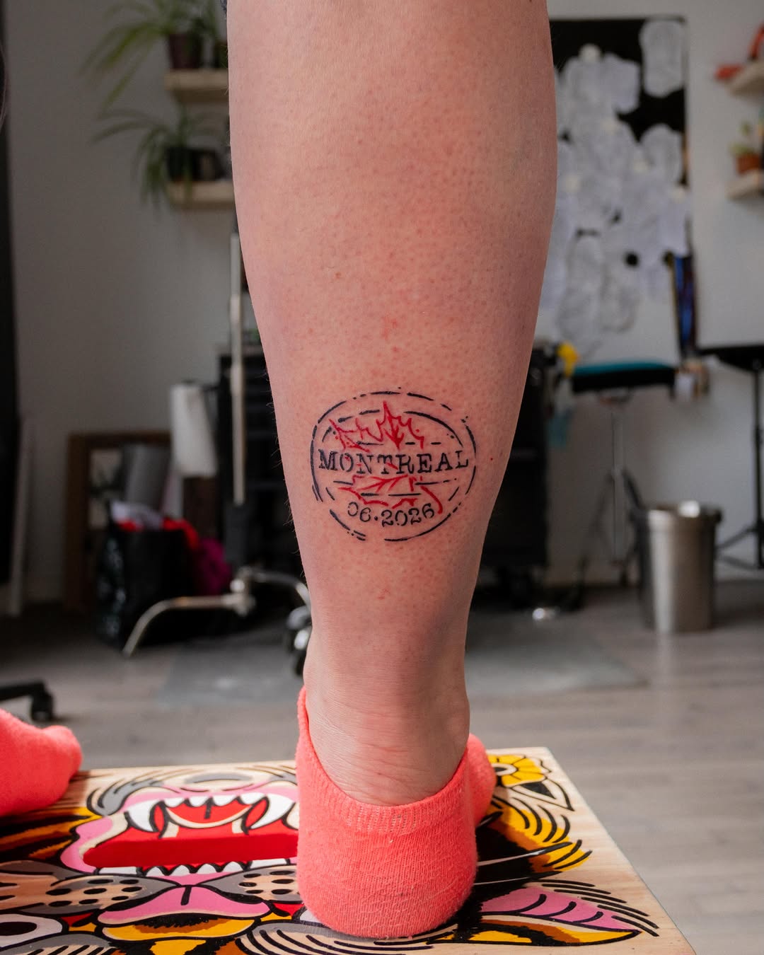 Tattoo by @julinestattoo — lettering_script