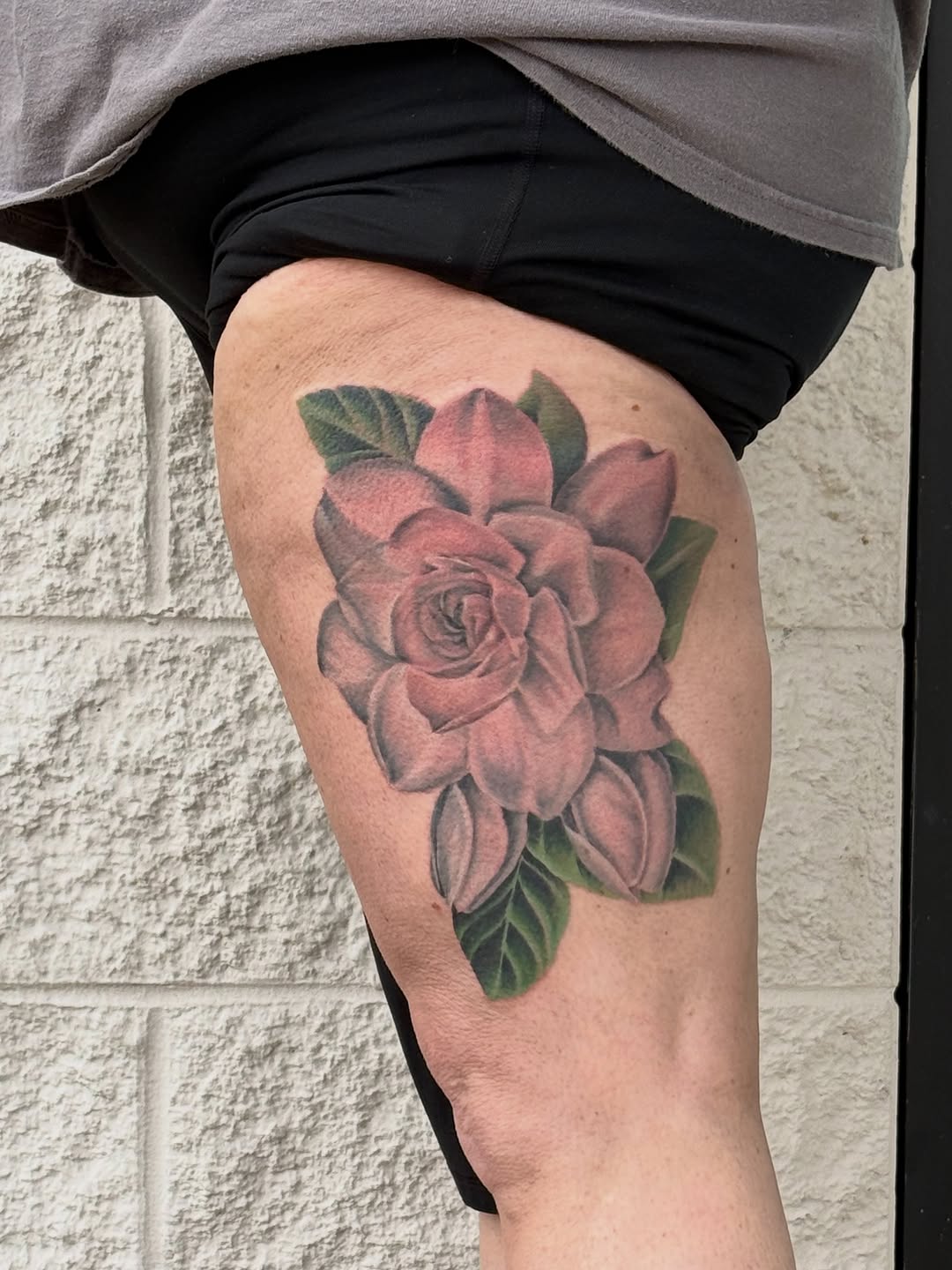 Tattoo by @sherick.tattoo — realism, black_and_grey