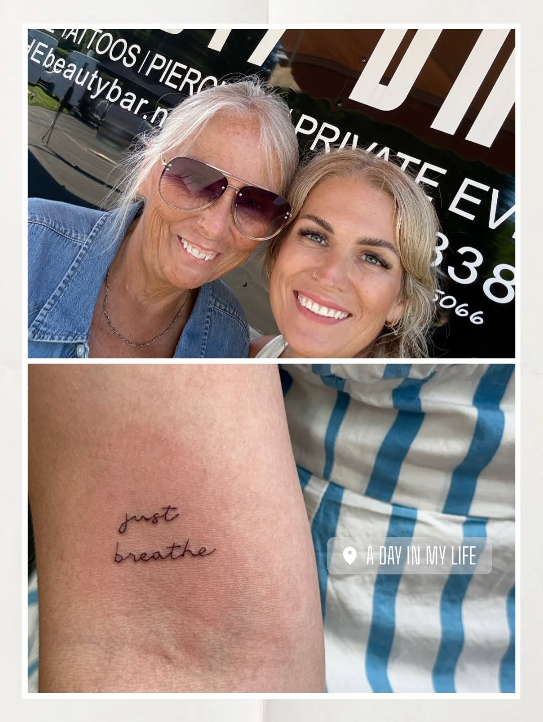 Tattoo by @shebeauty_bar — fine_line, lettering_script