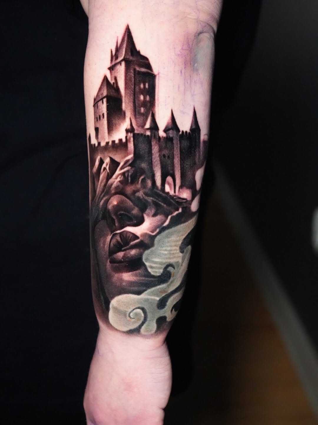 Tattoo by @boneythetattooer — realism, dark_realism