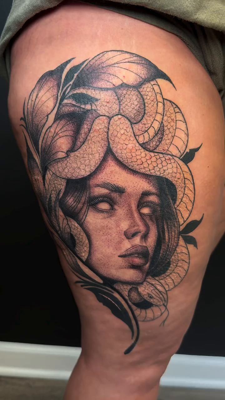 Tattoo by @romito.ink — black_and_grey, realism