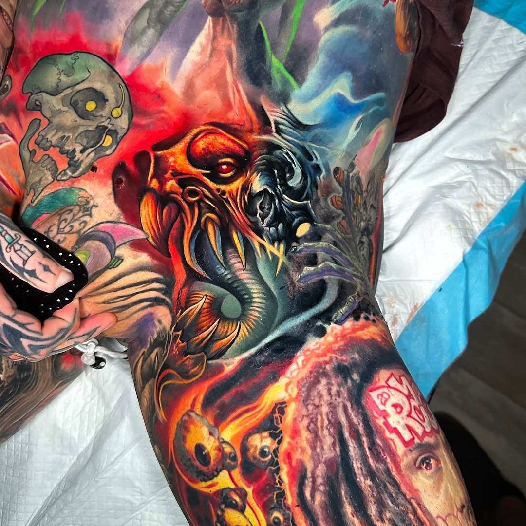 Tattoo by @delicate.dan — realism, dark_realism