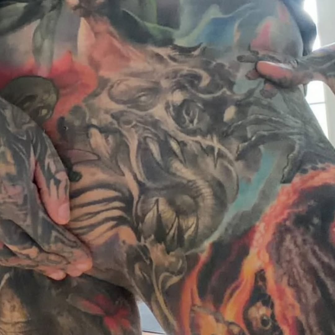 Tattoo by @delicate.dan — realism, dark_realism