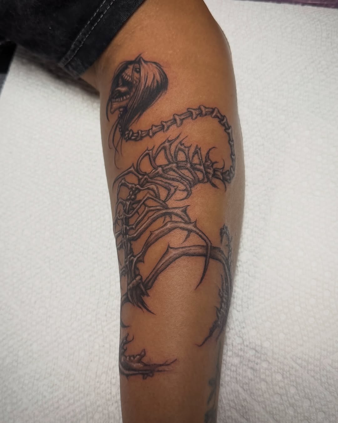 Tattoo by @transtamp — dark_realism