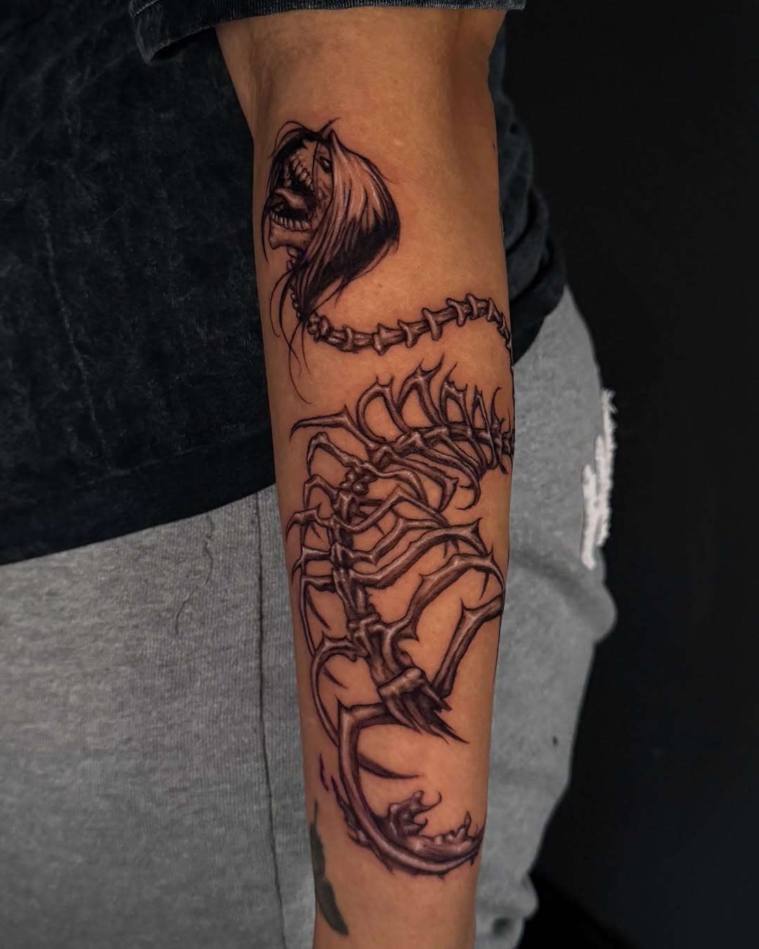 Tattoo by @transtamp — dark_realism