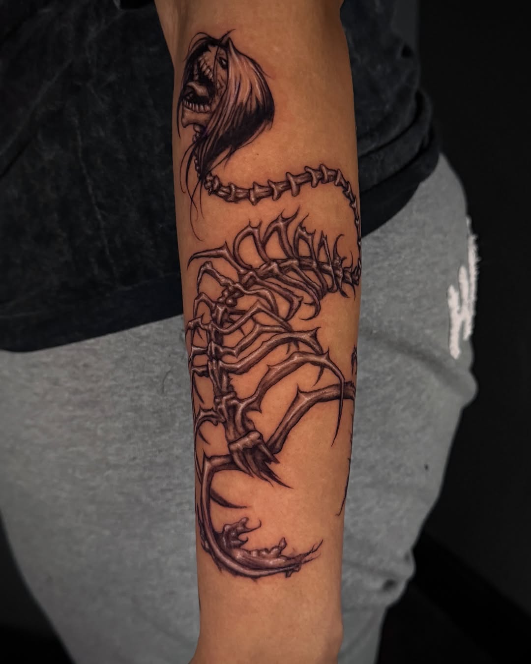Tattoo by @transtamp — dark_realism, illustrative
