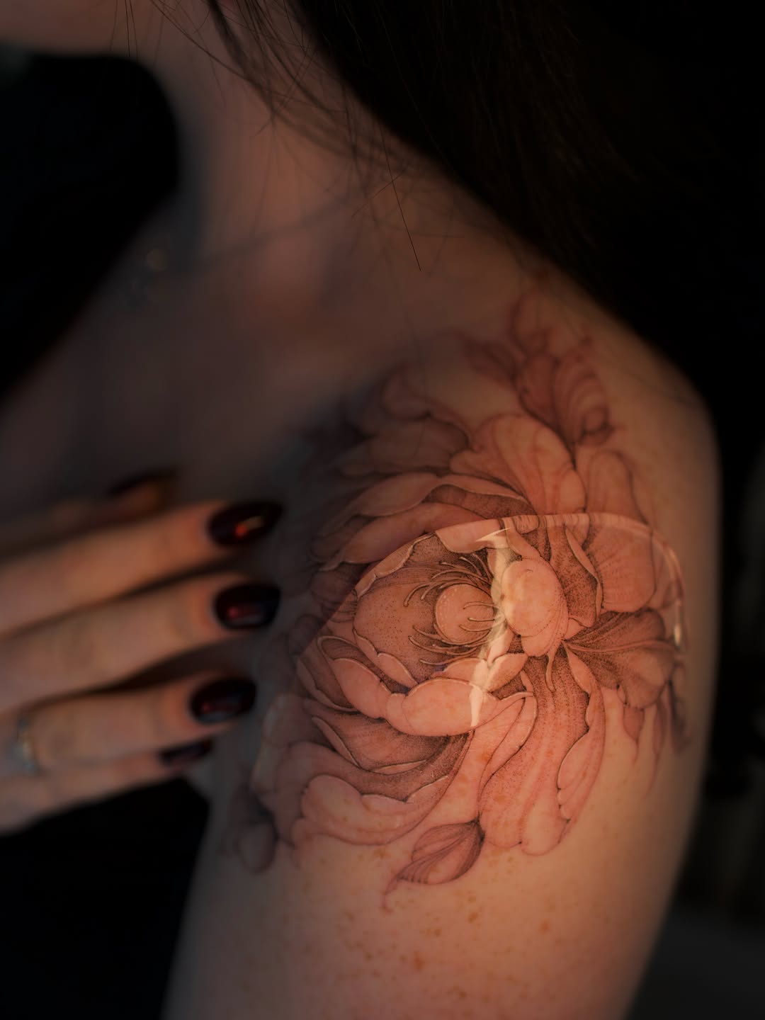 Tattoo by @vxn.ink — illustrative, fine_line