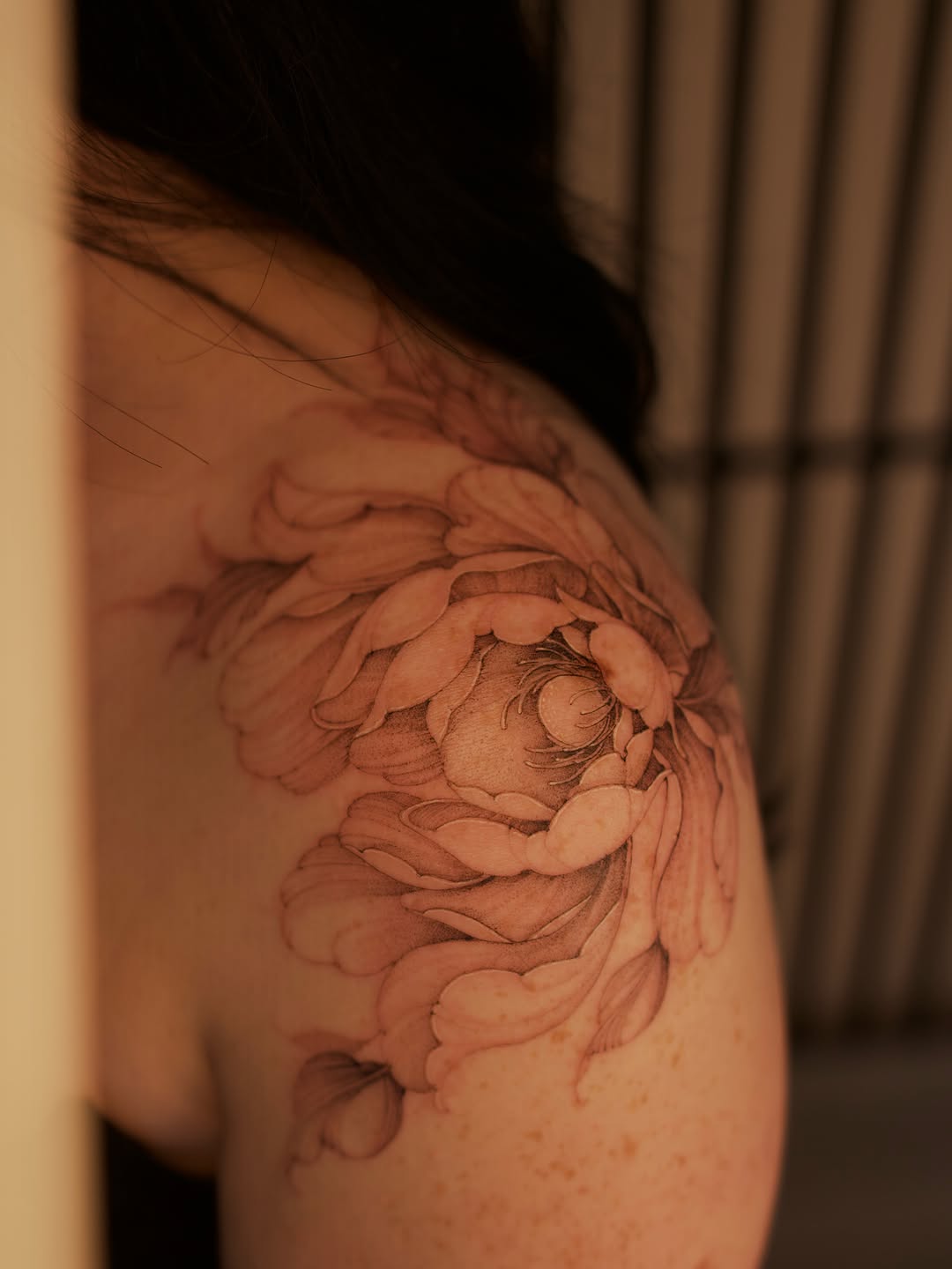 Tattoo by @vxn.ink — illustrative, black_and_grey