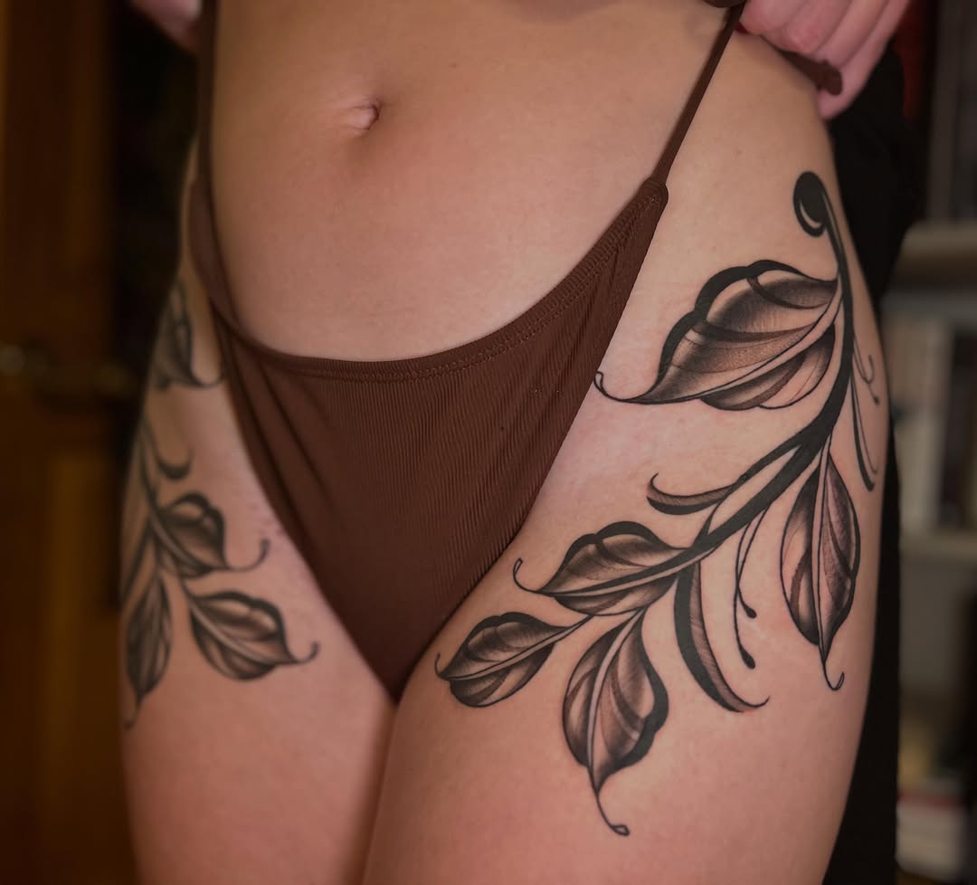 Tattoo by @tattoosbyberlin — black_and_grey, ornamental