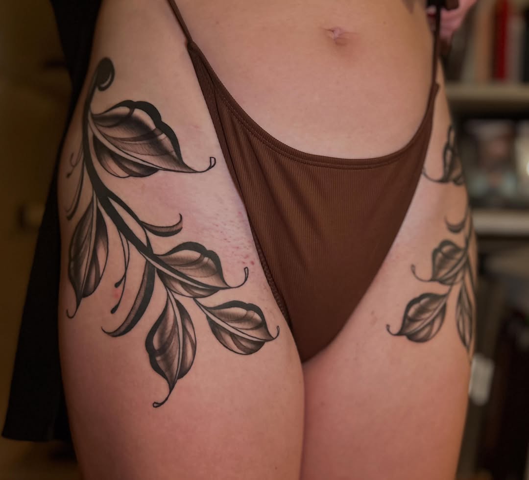 Tattoo by @tattoosbyberlin — black_and_grey, ornamental