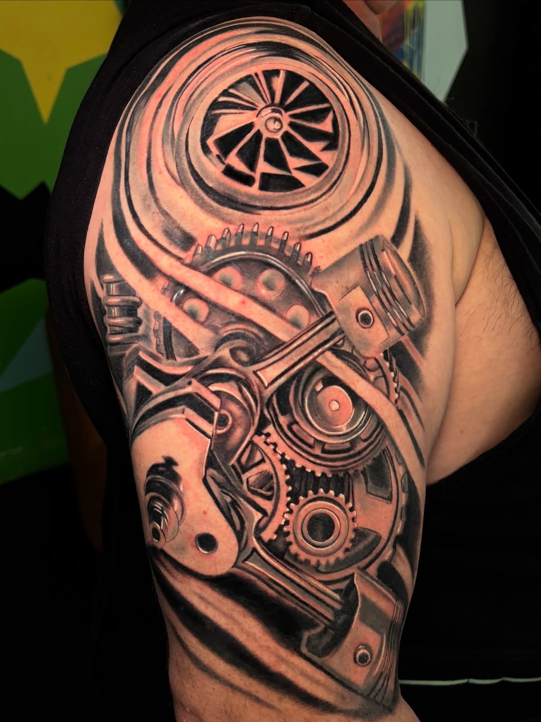 Tattoo by @d.muns_ink — realism, black_and_grey