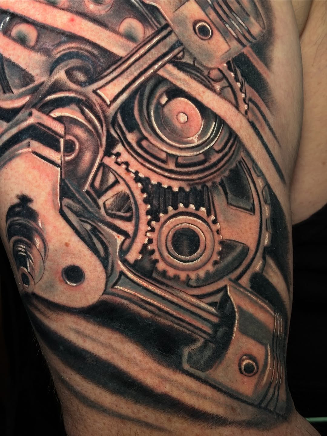 Tattoo by @d.muns_ink — realism, black_and_grey