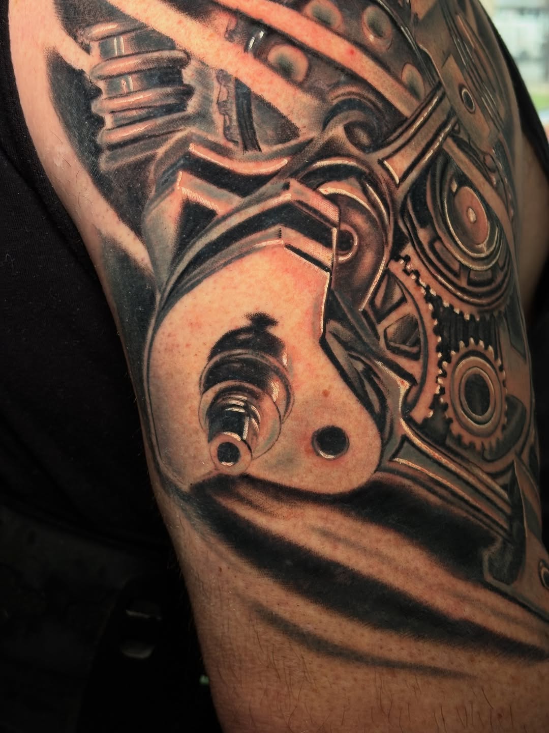 Tattoo by @d.muns_ink — realism, black_and_grey