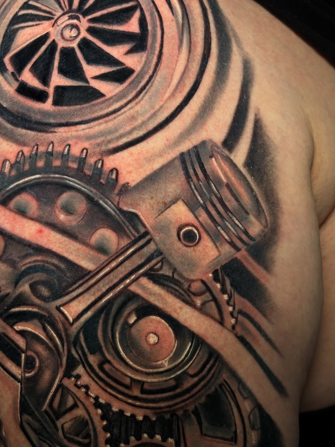Tattoo by @d.muns_ink — realism, black_and_grey