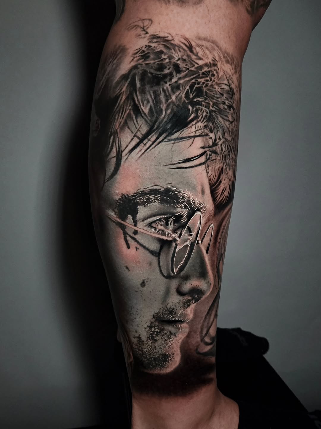 Tattoo by @ladyb.inknart — realism, black_and_grey