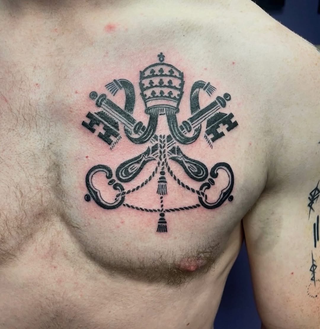 Tattoo by @inkbymark904 — blackwork
