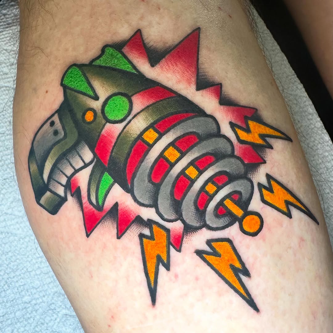 Tattoo by @terryricetattoos — new_school