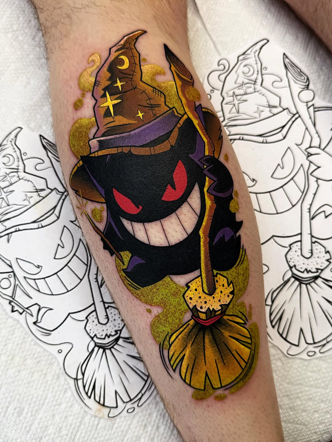 Tattoo by @chrismesitattoo โ anime