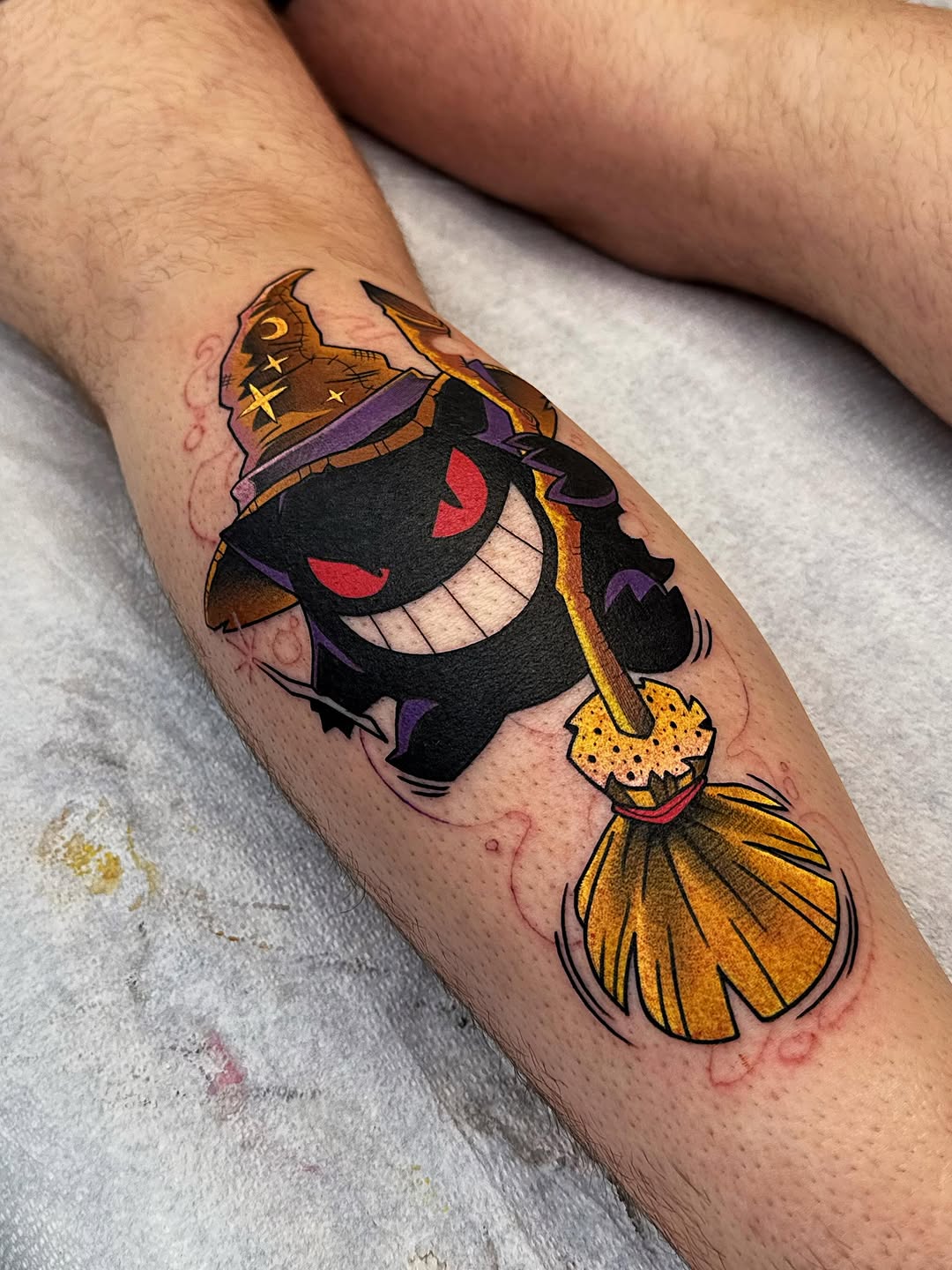 Tattoo by @chrismesitattoo โ new_school