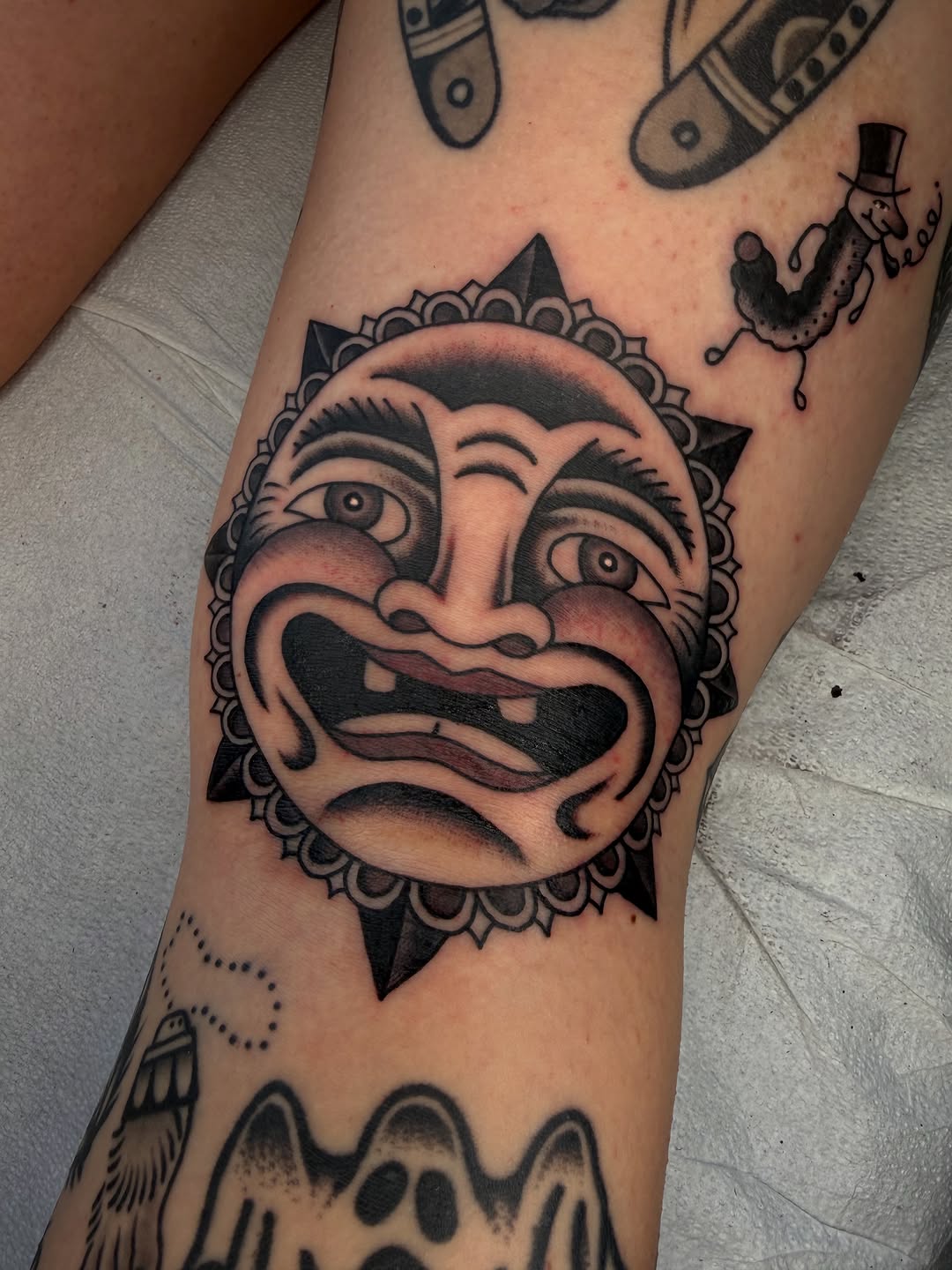 Tattoo by @zimovan β american_traditional, black_and_grey