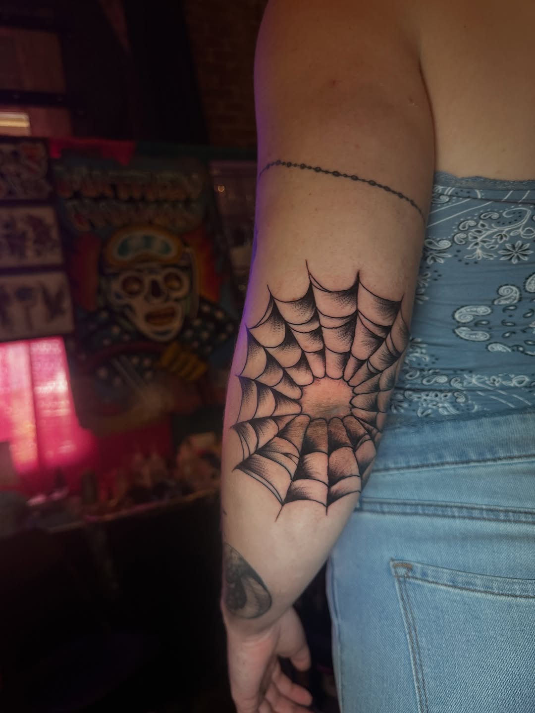 Tattoo by @mattryantattooer — black_and_grey, dotwork