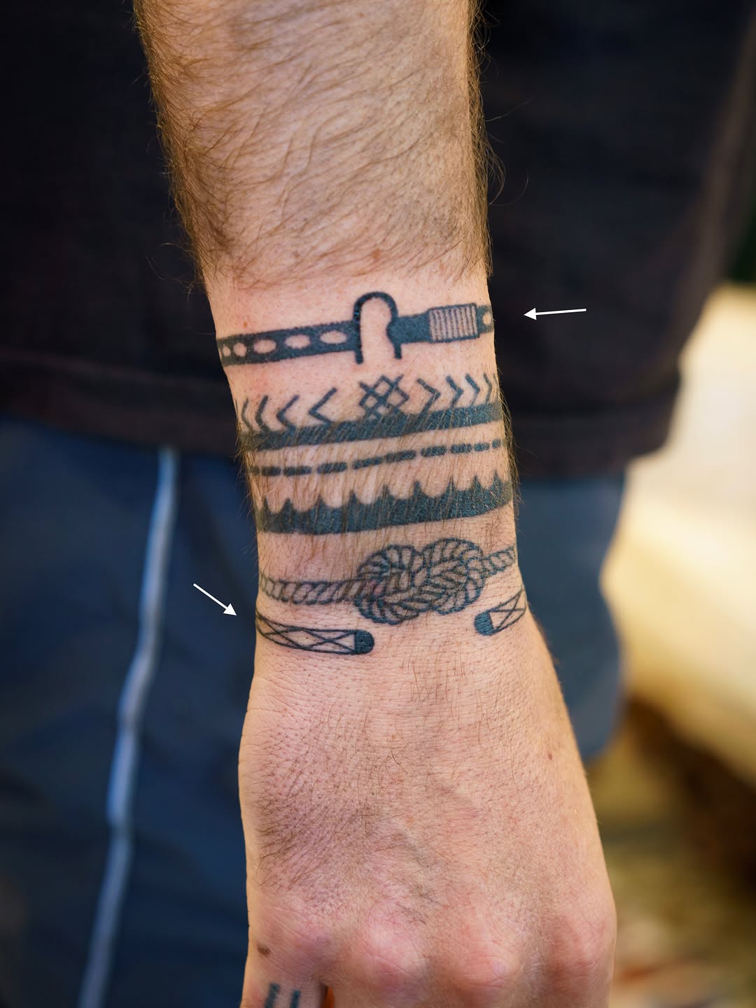 Tattoo by @stacytangtattoo — geometric, illustrative
