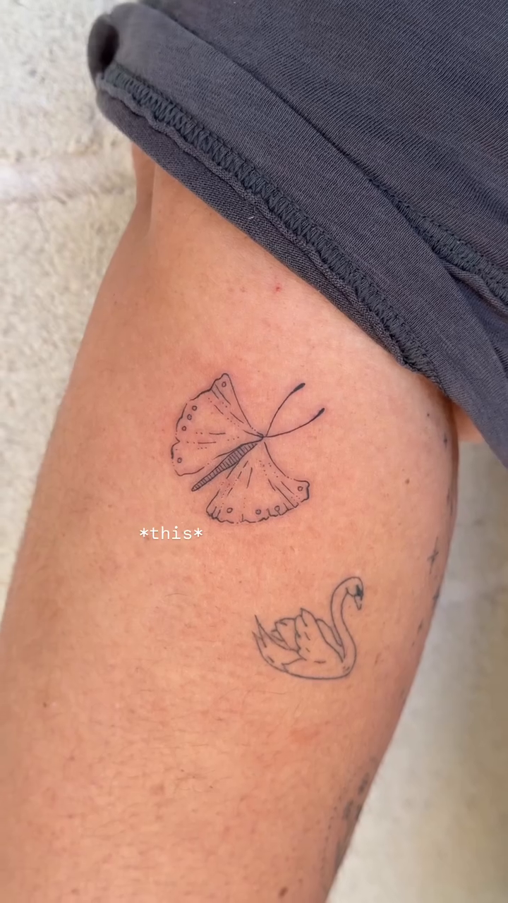 Tattoo by @inky_apricot — fine_line