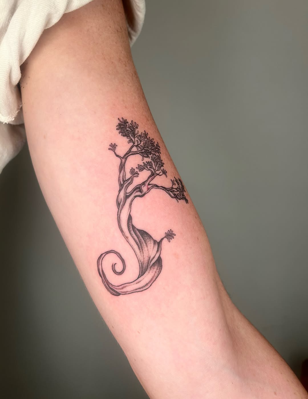 Tattoo by @adieyatty — illustrative, black_and_grey