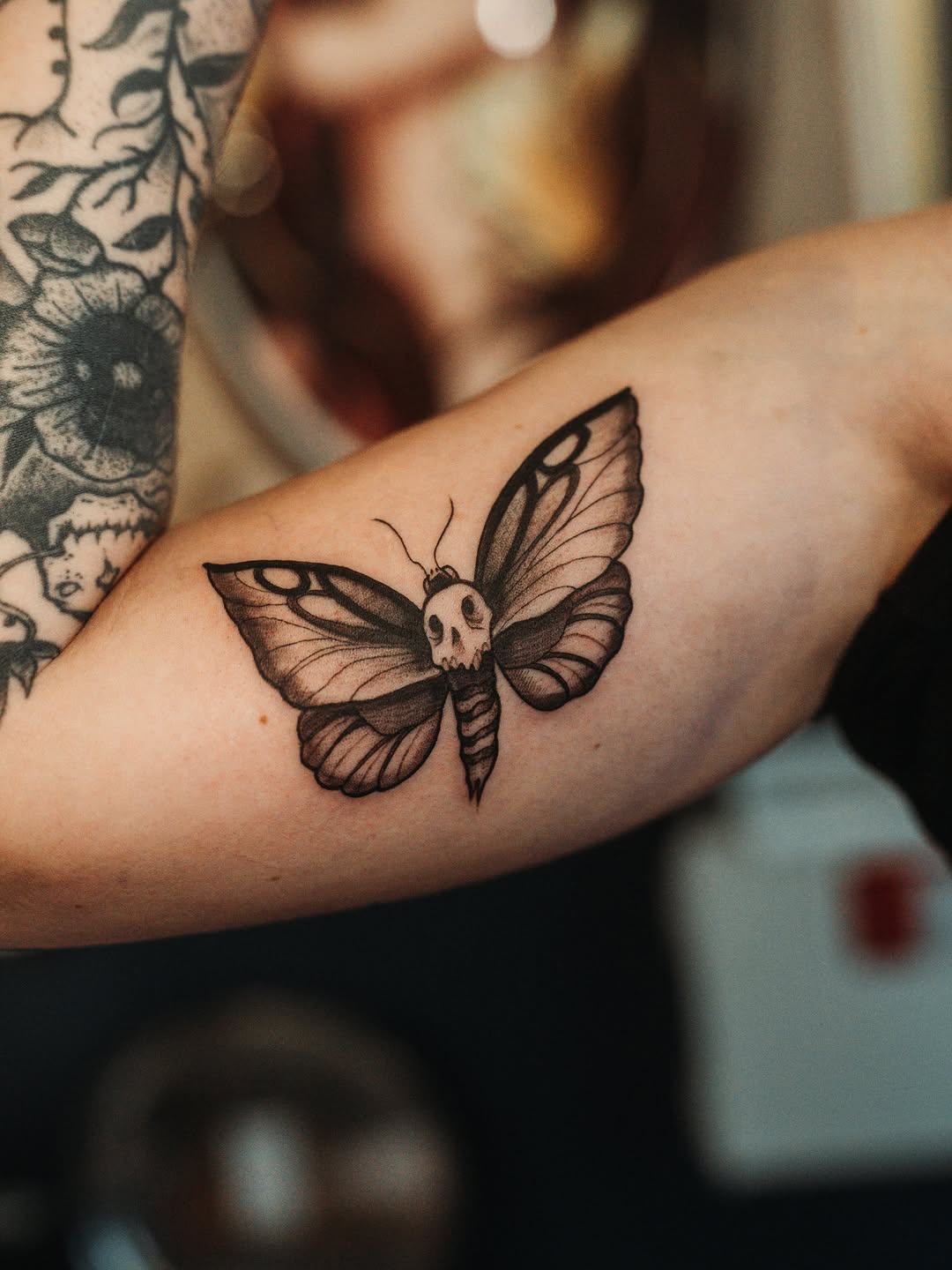 Tattoo by @persingtattoo — black_and_grey, dark_realism