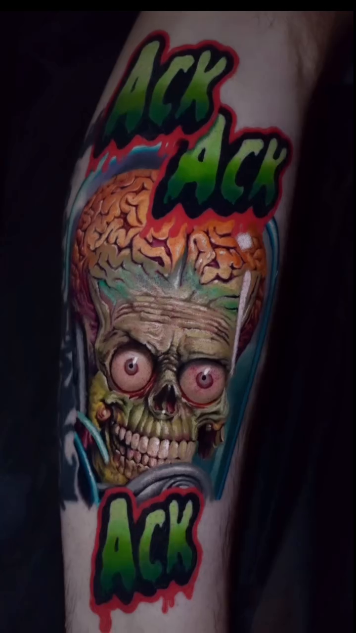 Tattoo by @danielbreviktattoo — realism, new_school