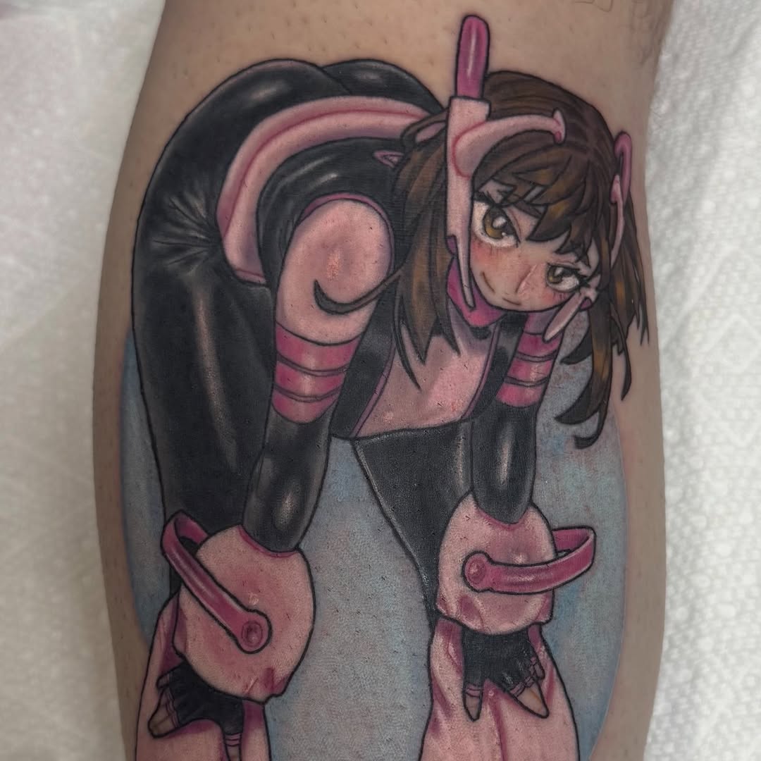 Tattoo by @krasuetattoo — anime, realism