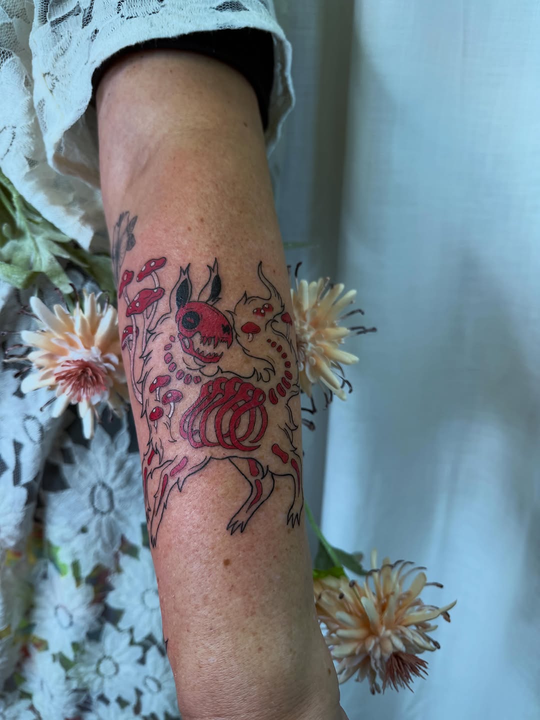 Tattoo by @skittykittykitty — illustrative, dark_realism