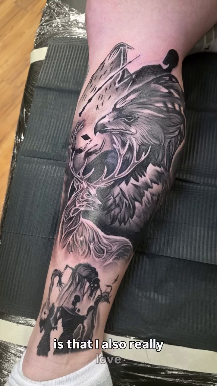 Tattoo by @sick.tatsbro — black_and_grey, realism