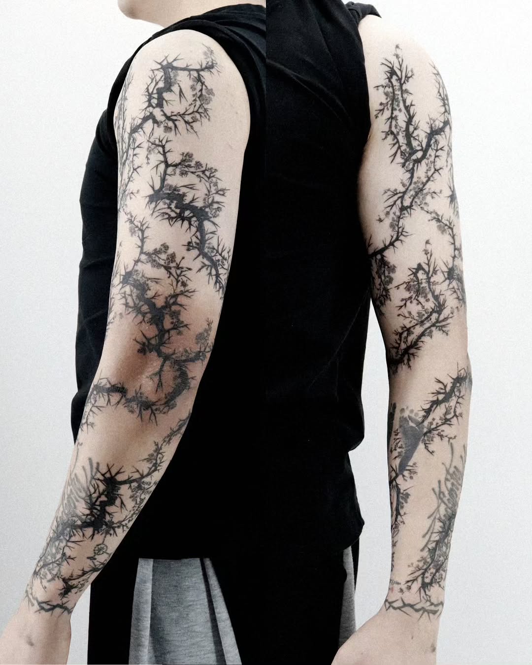 Tattoo by @redvillain.ttt — black_and_grey, illustrative