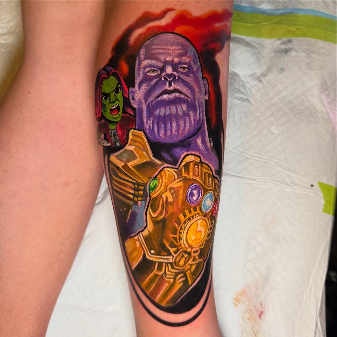 Tattoo by @tattoosbybacon โ realism, anime