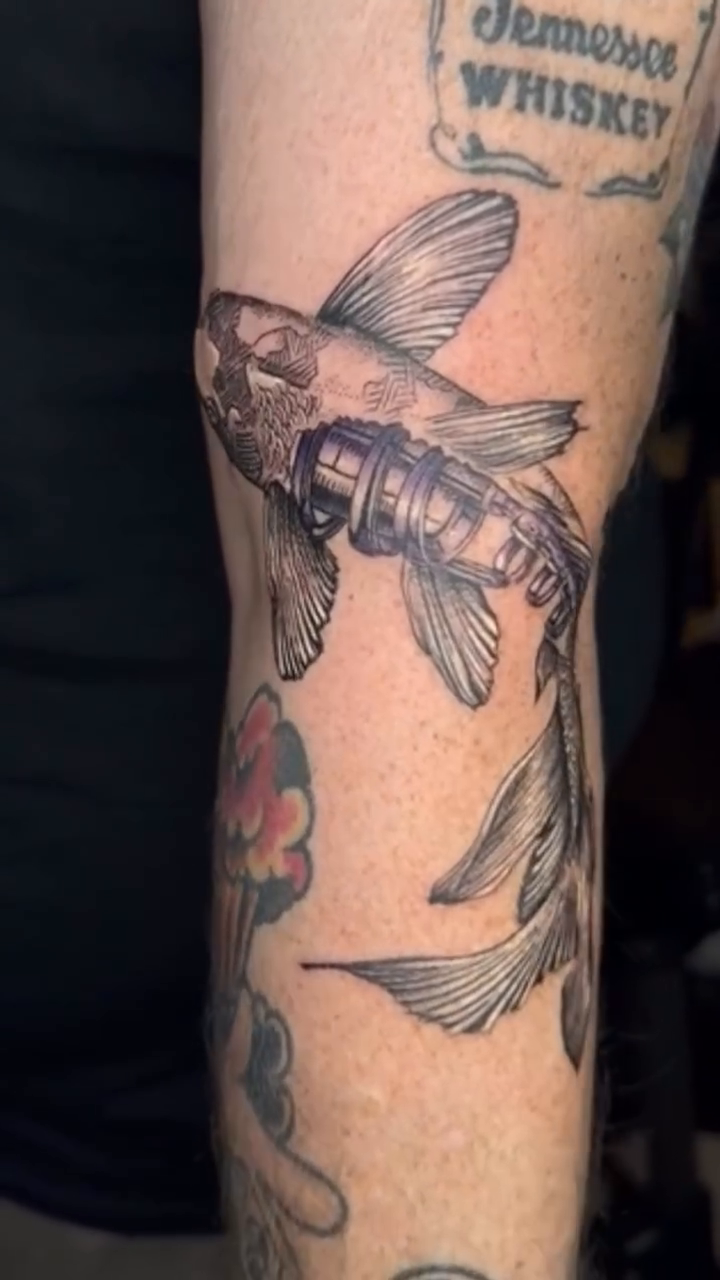 Tattoo by @margs_ink.girl โ japanese_irezumi, black_and_grey