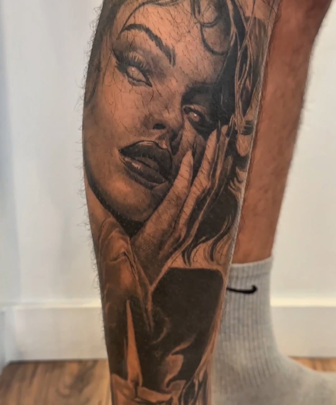 Tattoo by @paigejeantattoos — realism, chicano