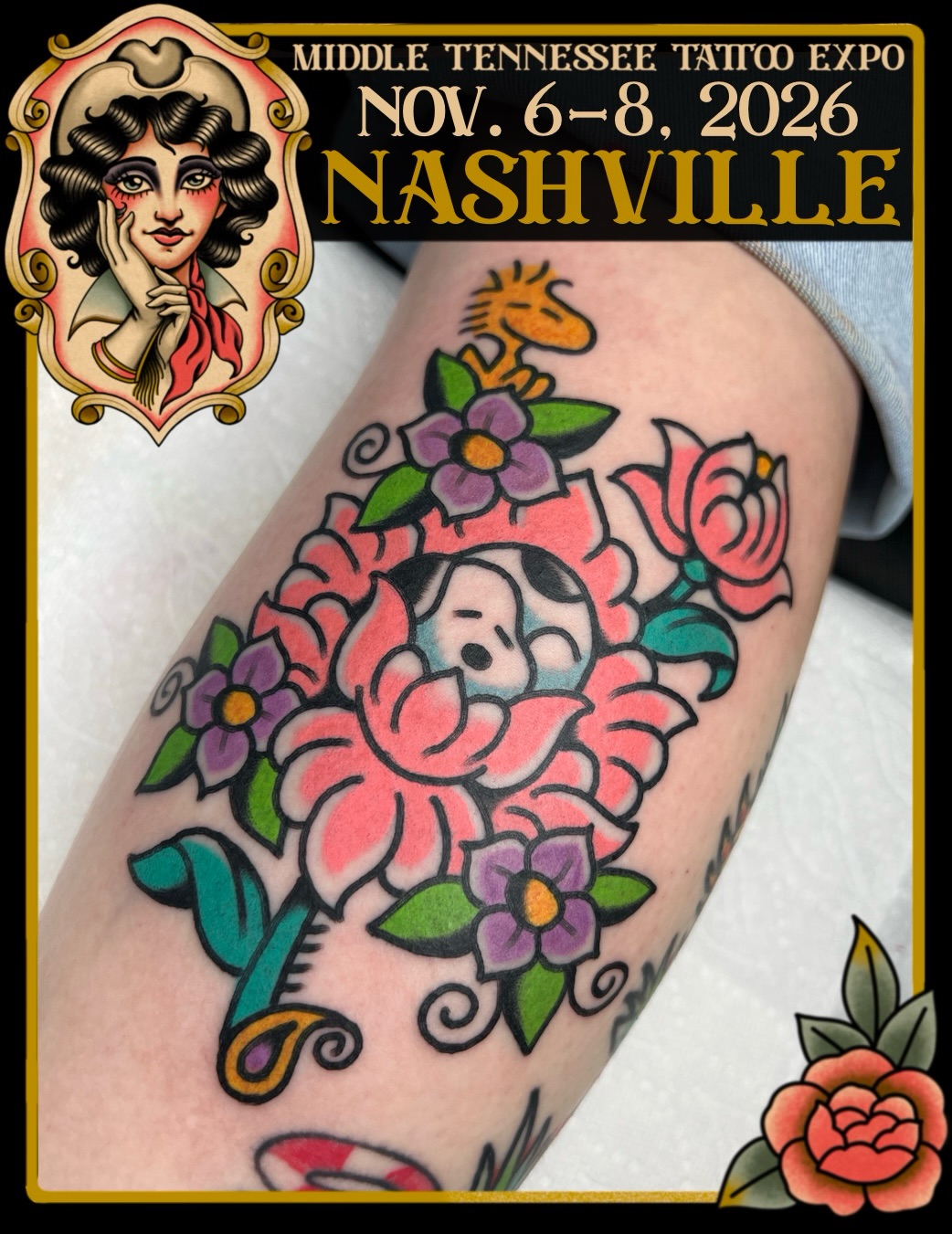 Tattoo by @tylerdavistattoo — american_traditional, neo_traditional
