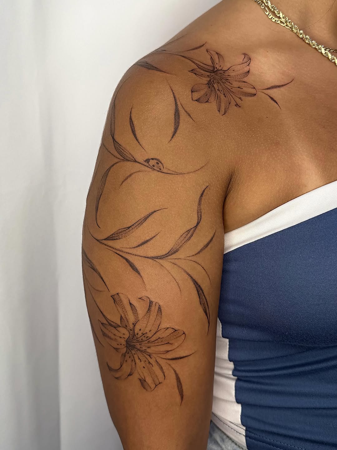 Tattoo by @margsmagic — fine_line, black_and_grey