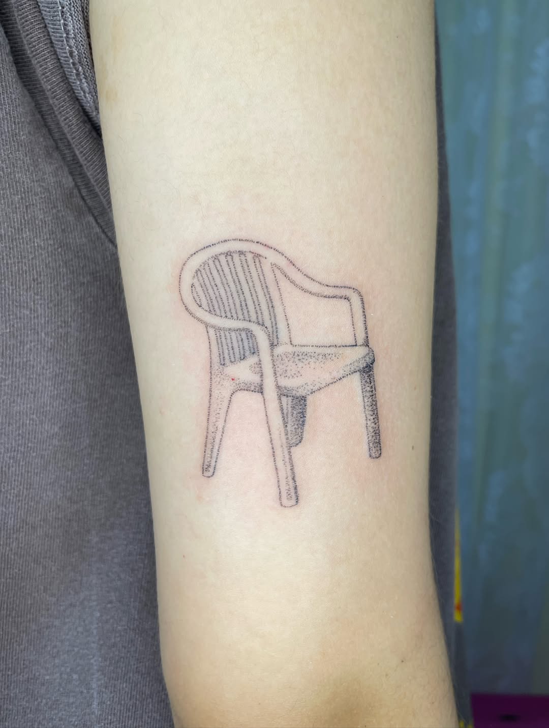 Tattoo by @3rdpancake — dotwork