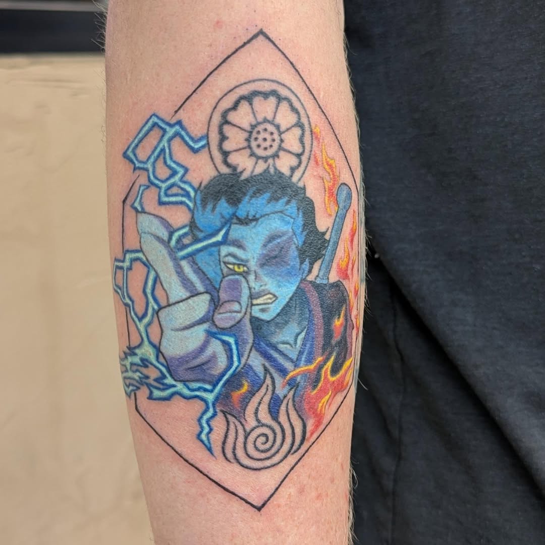 Tattoo by @ravenfm_ink — anime