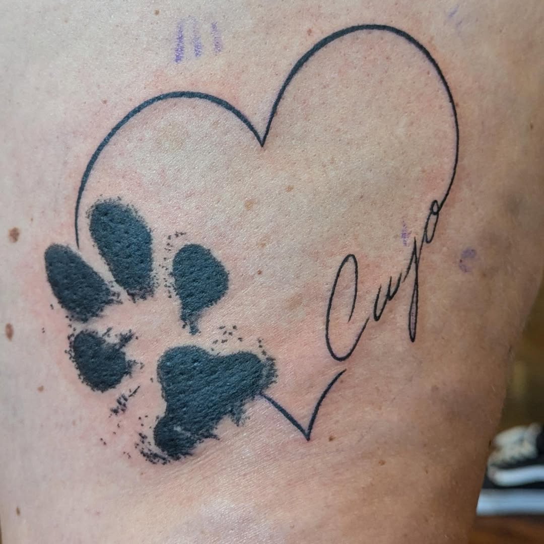 Tattoo by @ravenfm_ink — fine_line, lettering_script